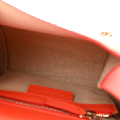 Givenchy Textured Calfskin Mini Pandora Box Crossbody Bag Orange 5 of 10