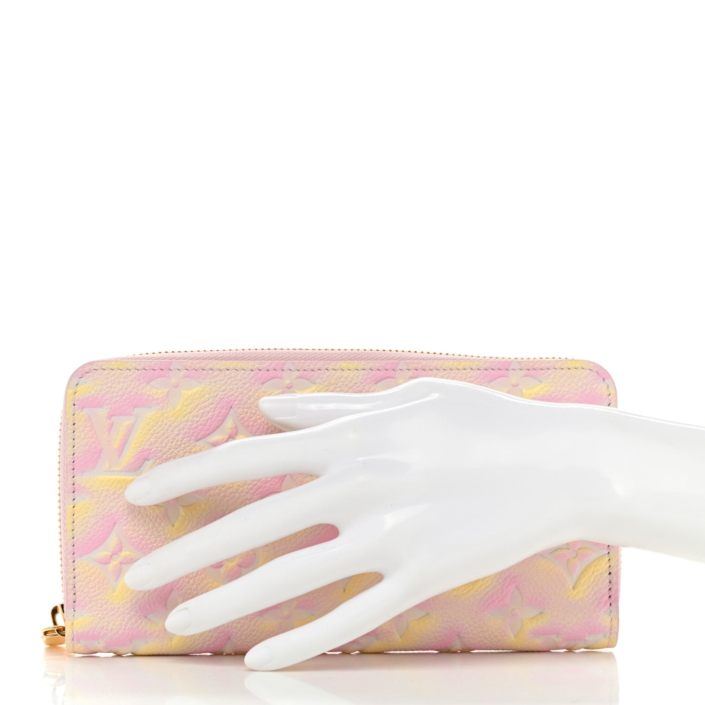 Empreinte Monogram Summer Stardust Zippy Wallet Pink
