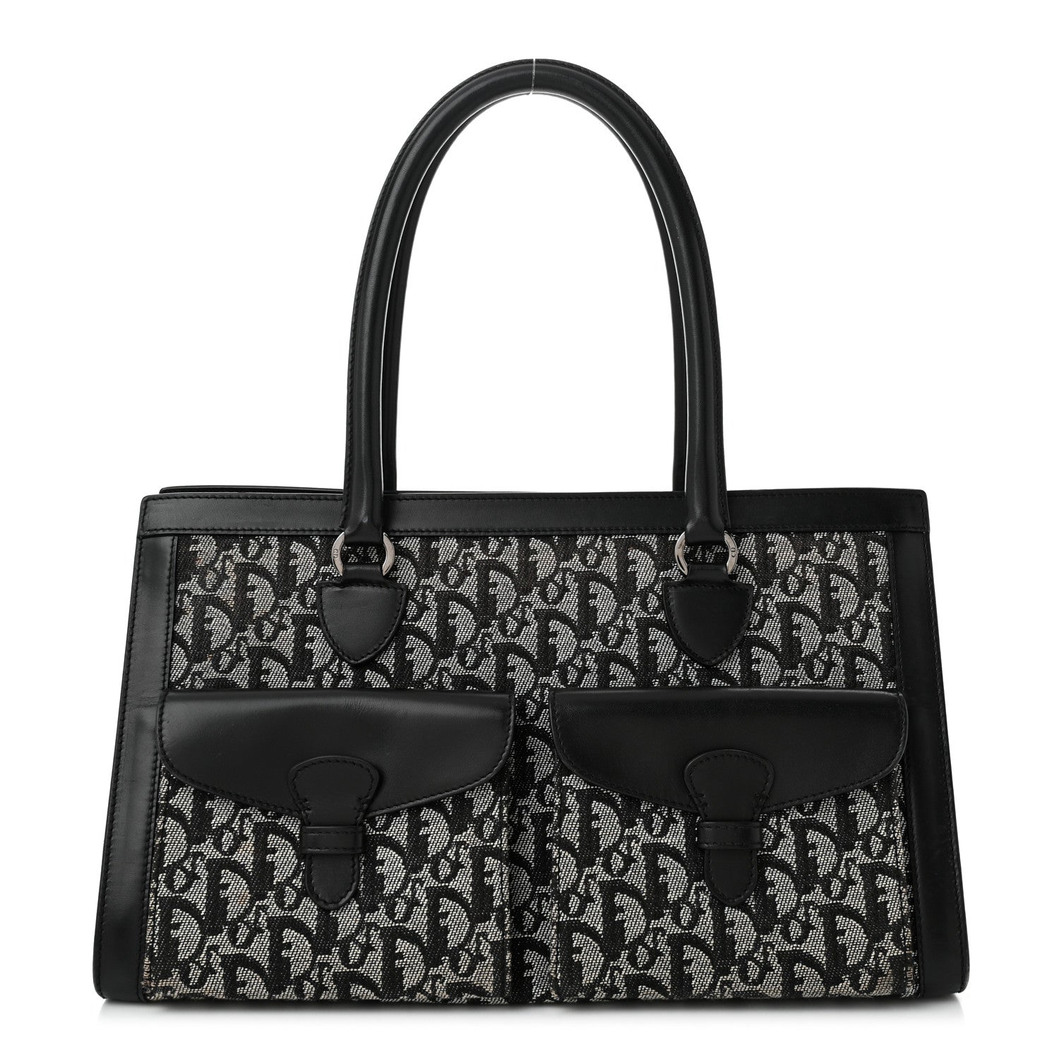Christian Dior Monogram Tote Black 1 of 12