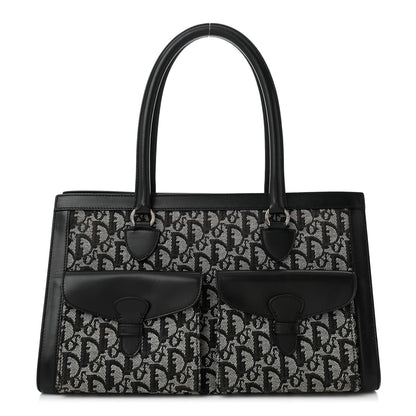 Christian Dior Monogram Tote Black 1 of 12