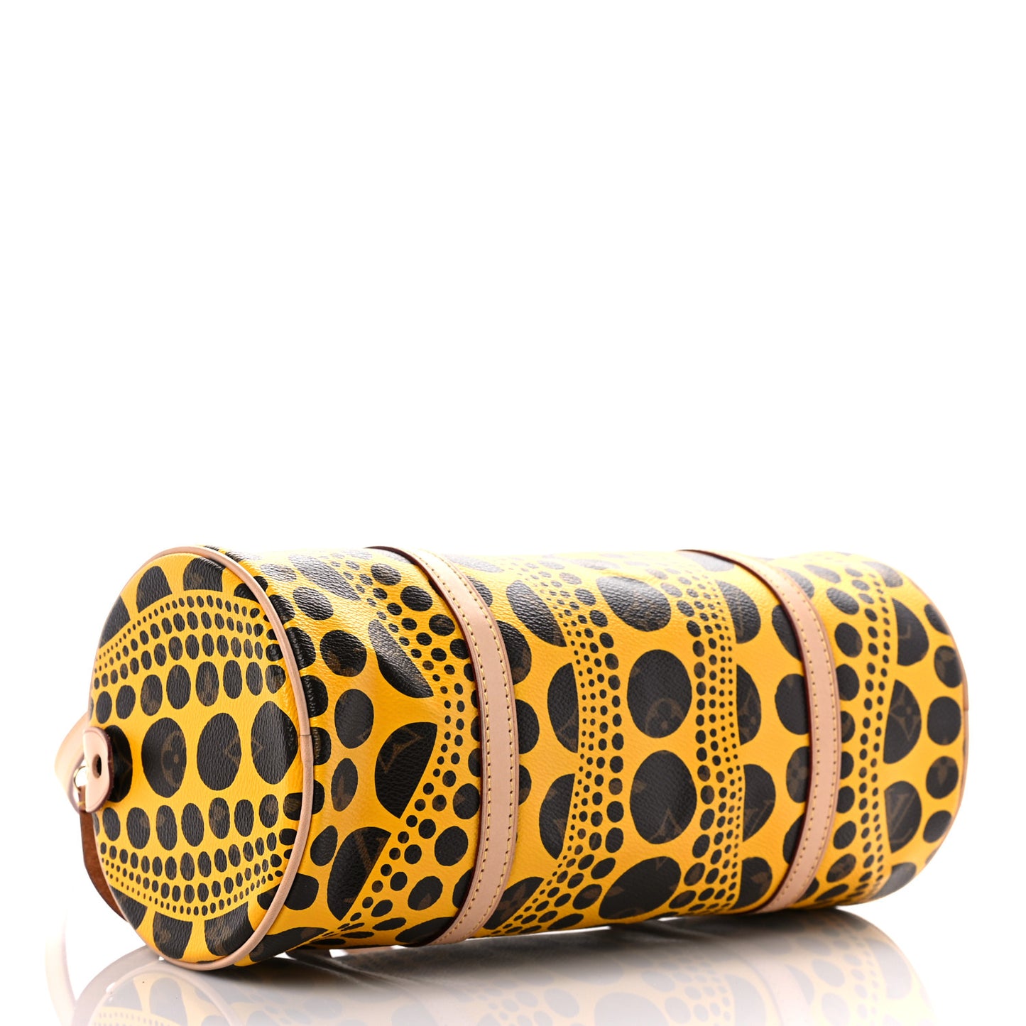 Monogram Kusama Pumpkin Dots Papillon 30 Yellow