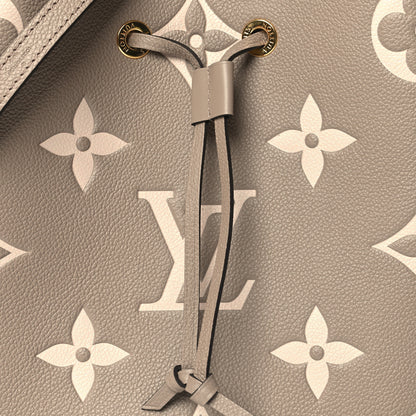 Louis Vuitton Empreinte Monogram Giant Neonoe MM Tourterelle Creme 8 of 11