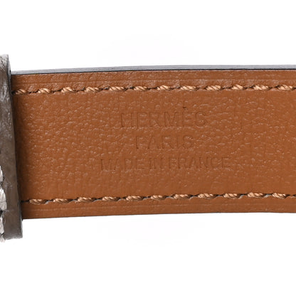Hermes Epsom Kelly Belt Etoupe 4 of 5
