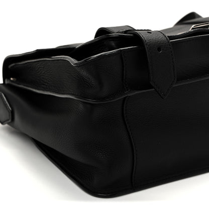 Proenza Schouler Soft Grainy Calfskin Medium PS1 Satchel Black 8 of 9