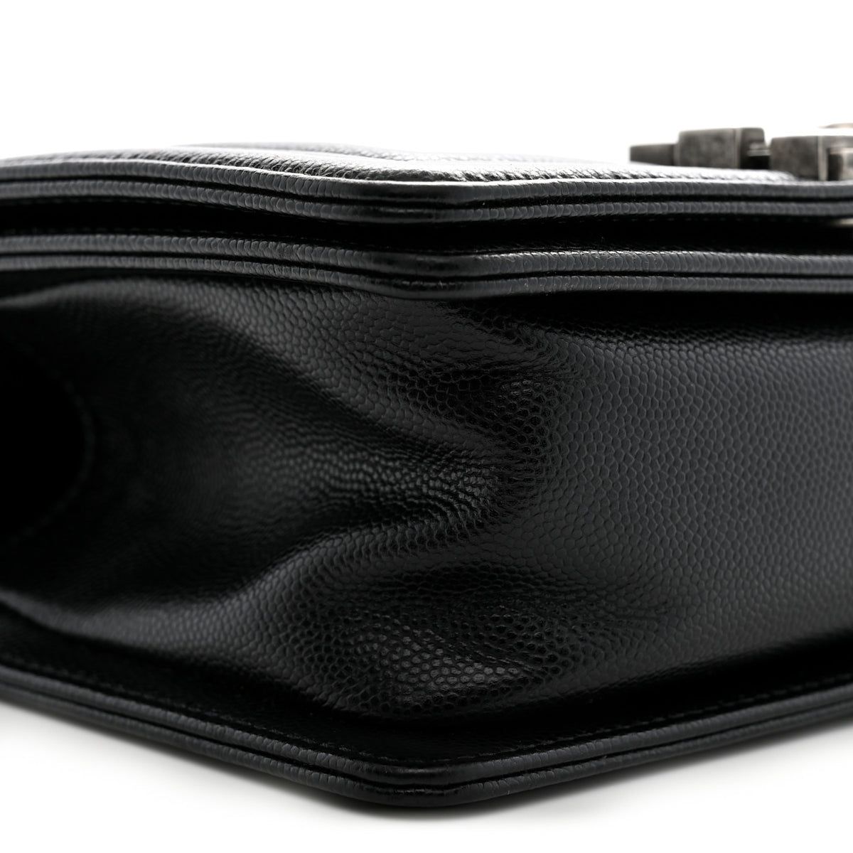Chanel Caviar Quilted Small Boy Flap Black 9 of 11
