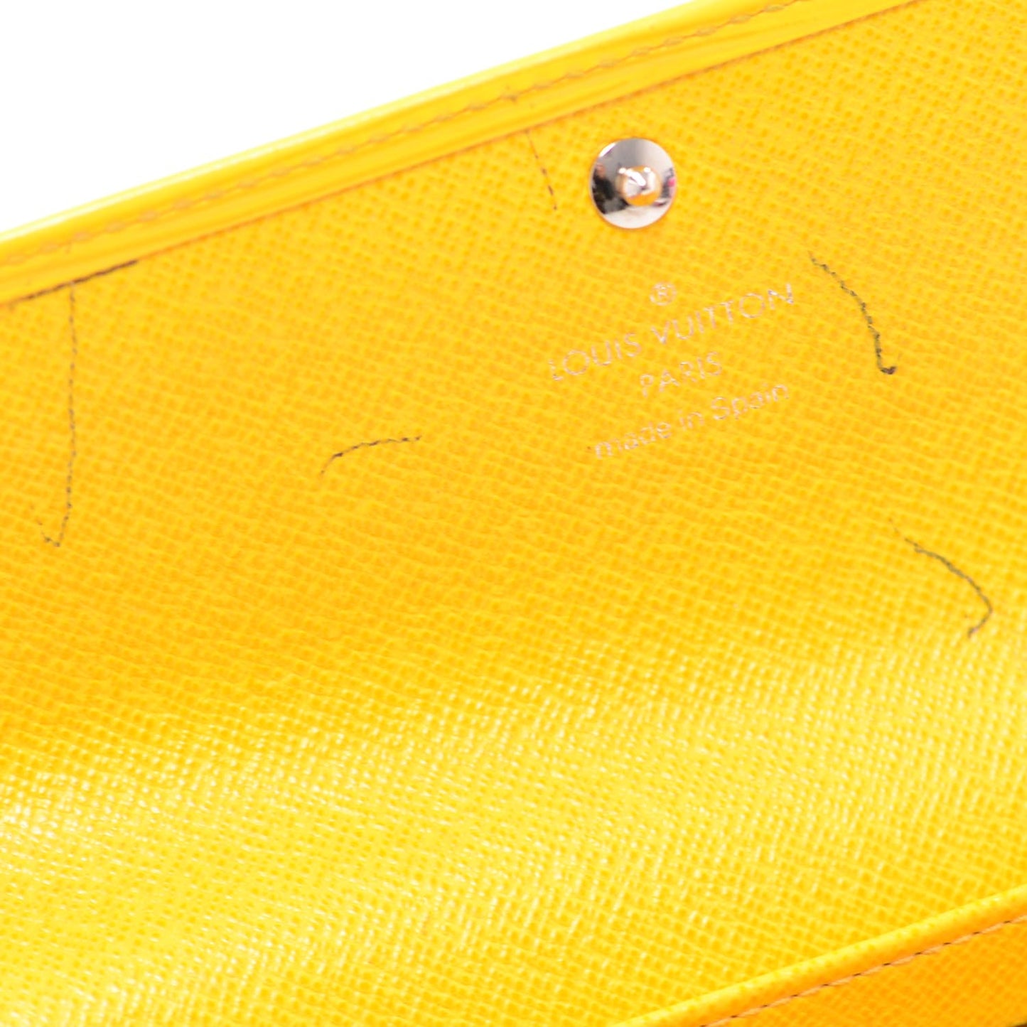 Epi Sarah Wallet Yellow