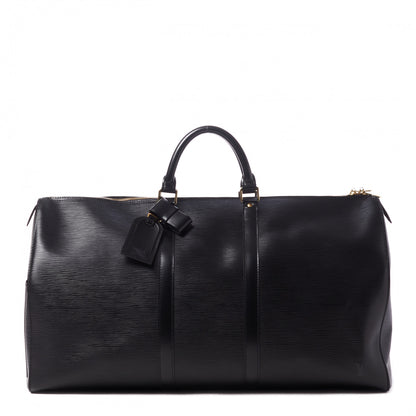 Louis Vuitton Epi Keepall 55 Black 1 of 10