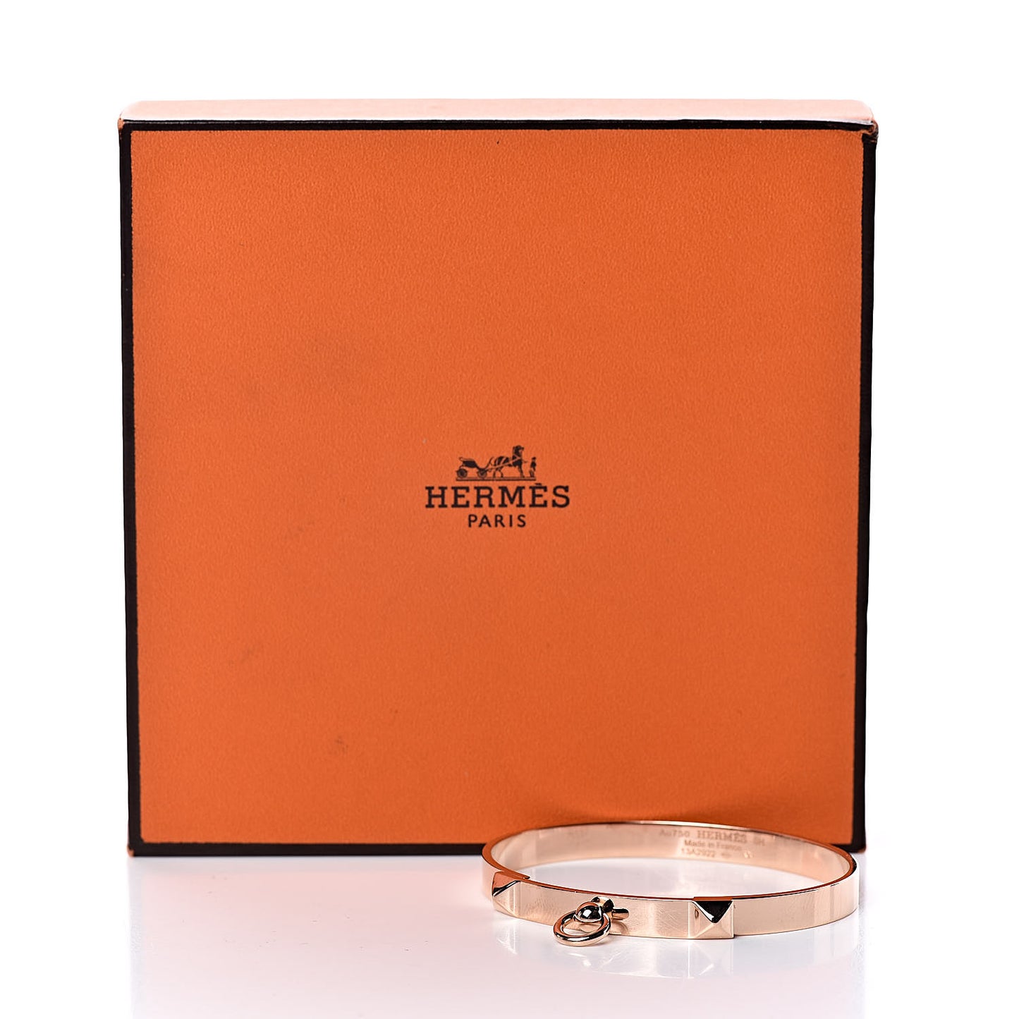 18K Rose Gold PM Collier De Chien Bracelet SH