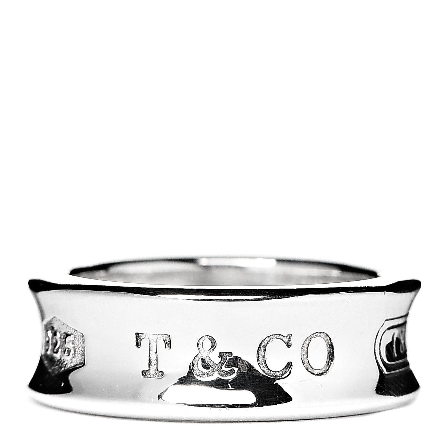 Sterling Silver 1837 Band Ring 50 5.5