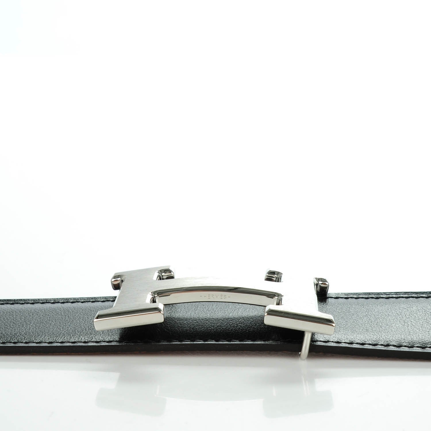 Hermes Box Togo 32mm H Belt 90 Black Gold 6 of 7