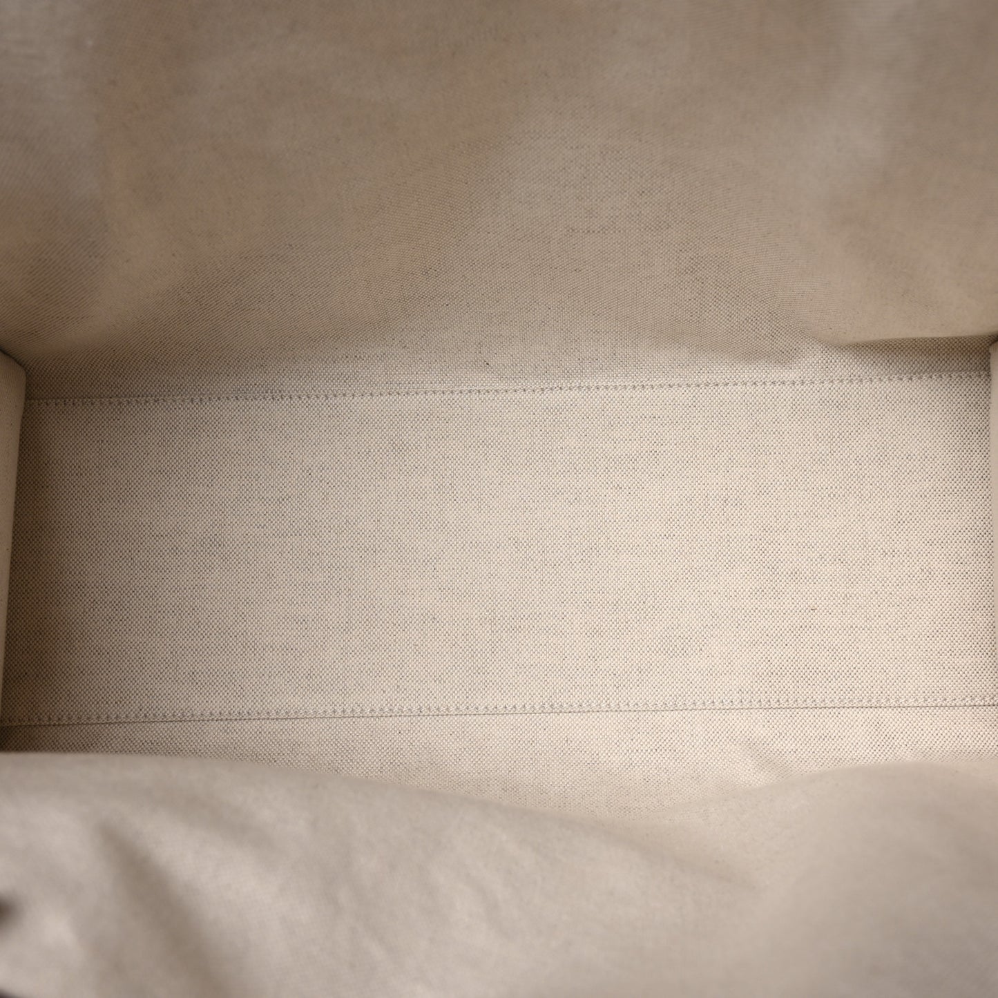 Monogram Jumbo GG Textured Dollar Calfskin Web Tote Bag Camel Ebony New Acero