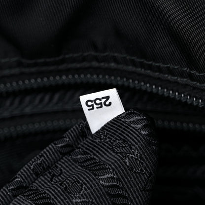 Prada Tessuto Nylon Saffiano Messenger Bag Black 7 of 15