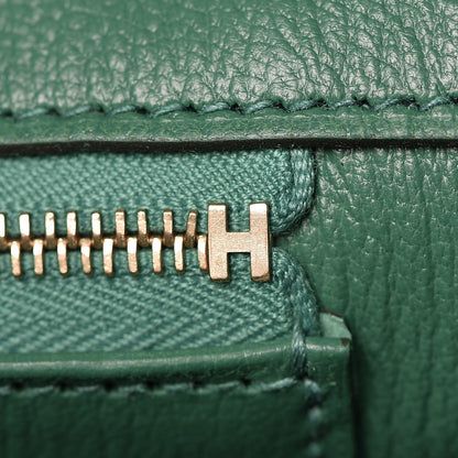 Hermes Epsom Birkin 35 Vert Vertigo 20 of 38