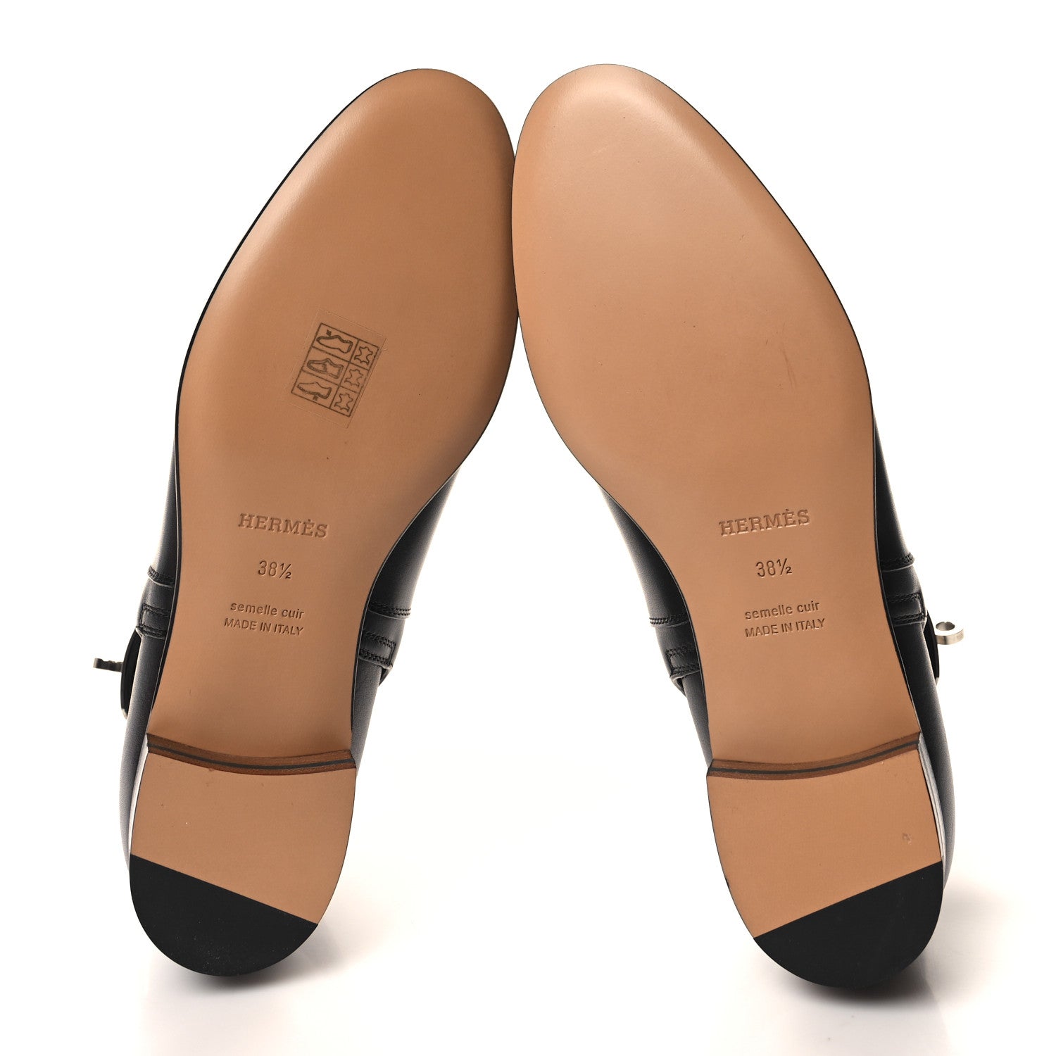 Hermes Calfskin Neo Low Boots 38.5 Black 5 of 9
