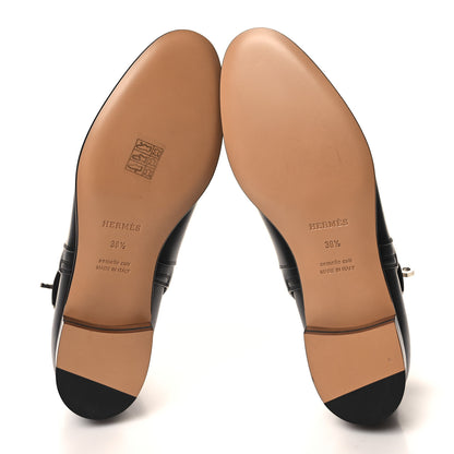 Hermes Calfskin Neo Low Boots 38.5 Black 5 of 9