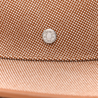 Hermes Stretch H Cotton Canvas Lambskin Ossie Hat 59 10 of 10