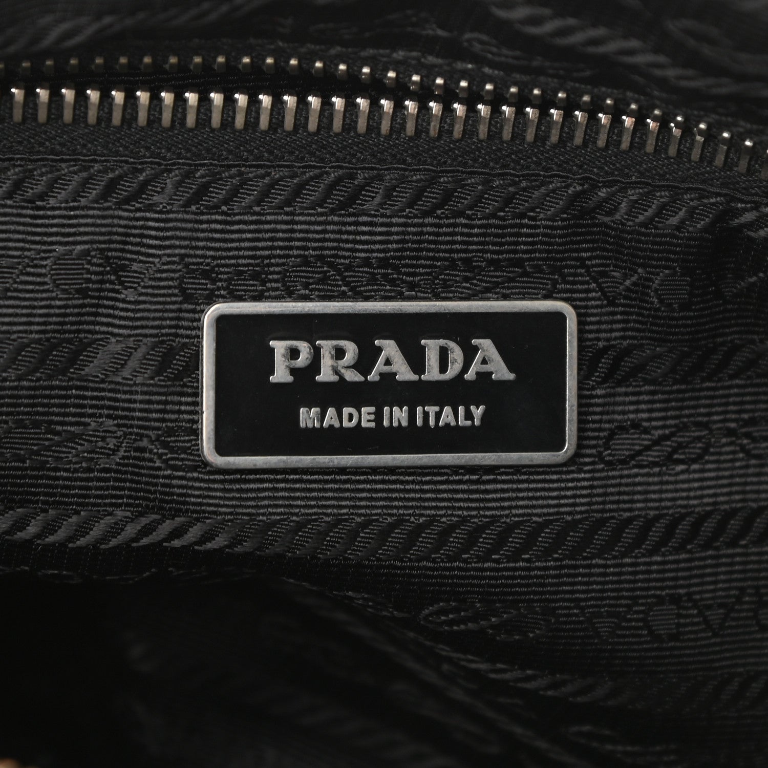Prada Tessuto Nylon Quilted Shoulder Bag Black 6 of 11