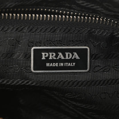 Prada Tessuto Nylon Quilted Shoulder Bag Black 6 of 11