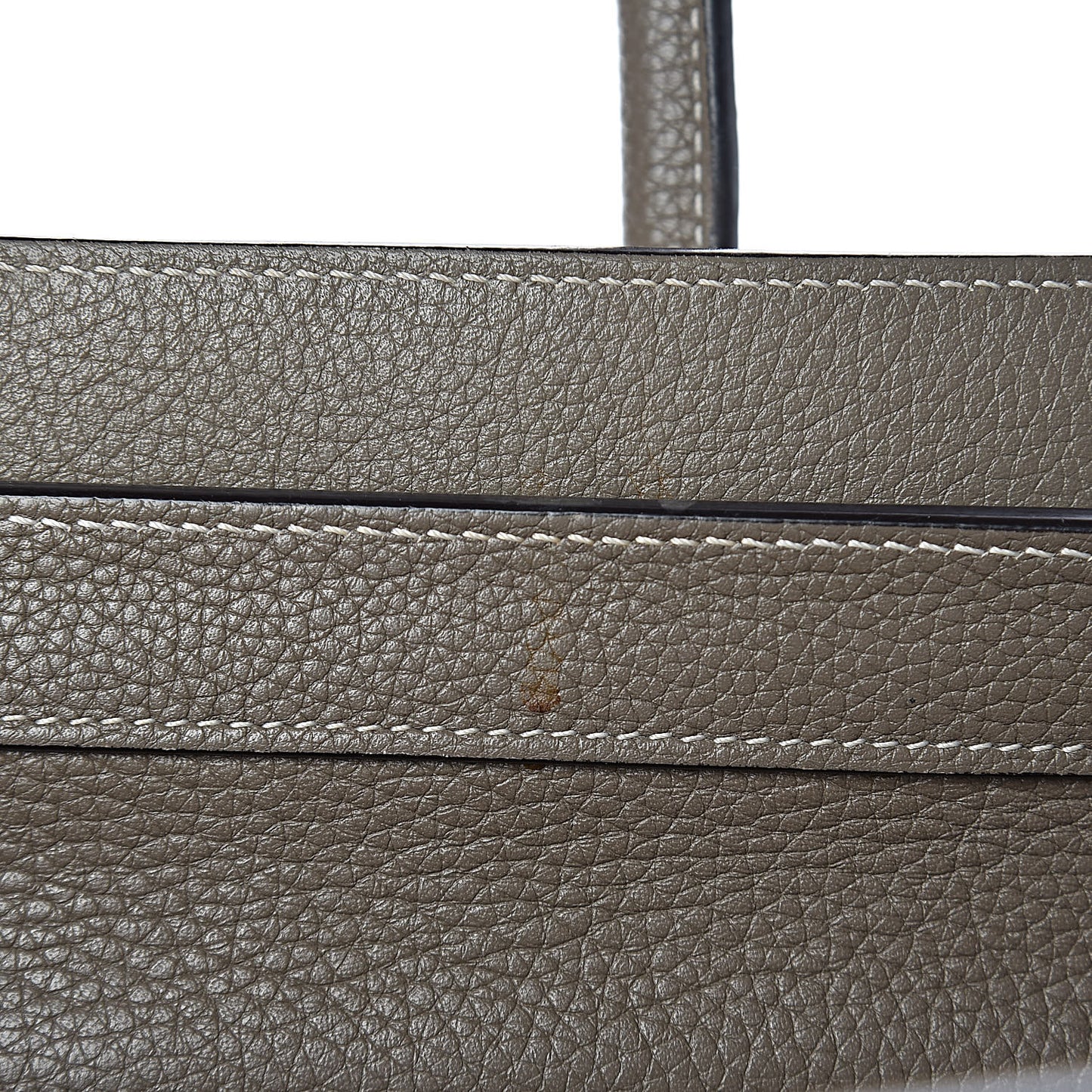 Drummed Calfskin Micro Luggage Souris