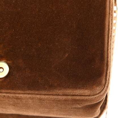 Prada Velvet Cahier Belt Bag Cammello 12 of 15