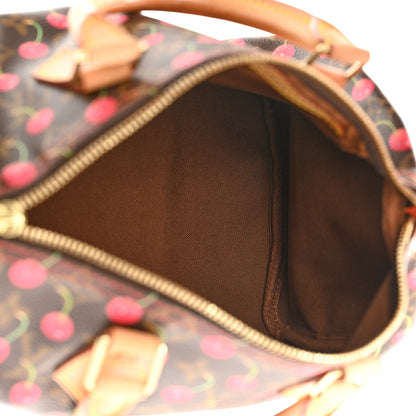 Louis Vuitton Monogram Cerises Speedy 25 5 of 11