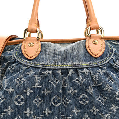 Louis Vuitton Denim Neo Cabby GM Blue 8 of 10