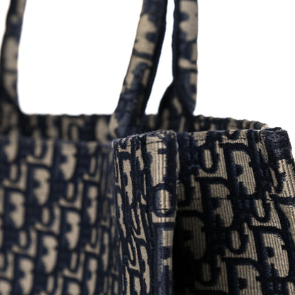 Christian Dior Oblique Book Tote Blue Multicolor 10 of 14