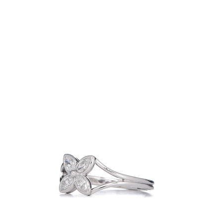 Tiffany Platinum Diamond Victoria Ring 47 4 3 of 6