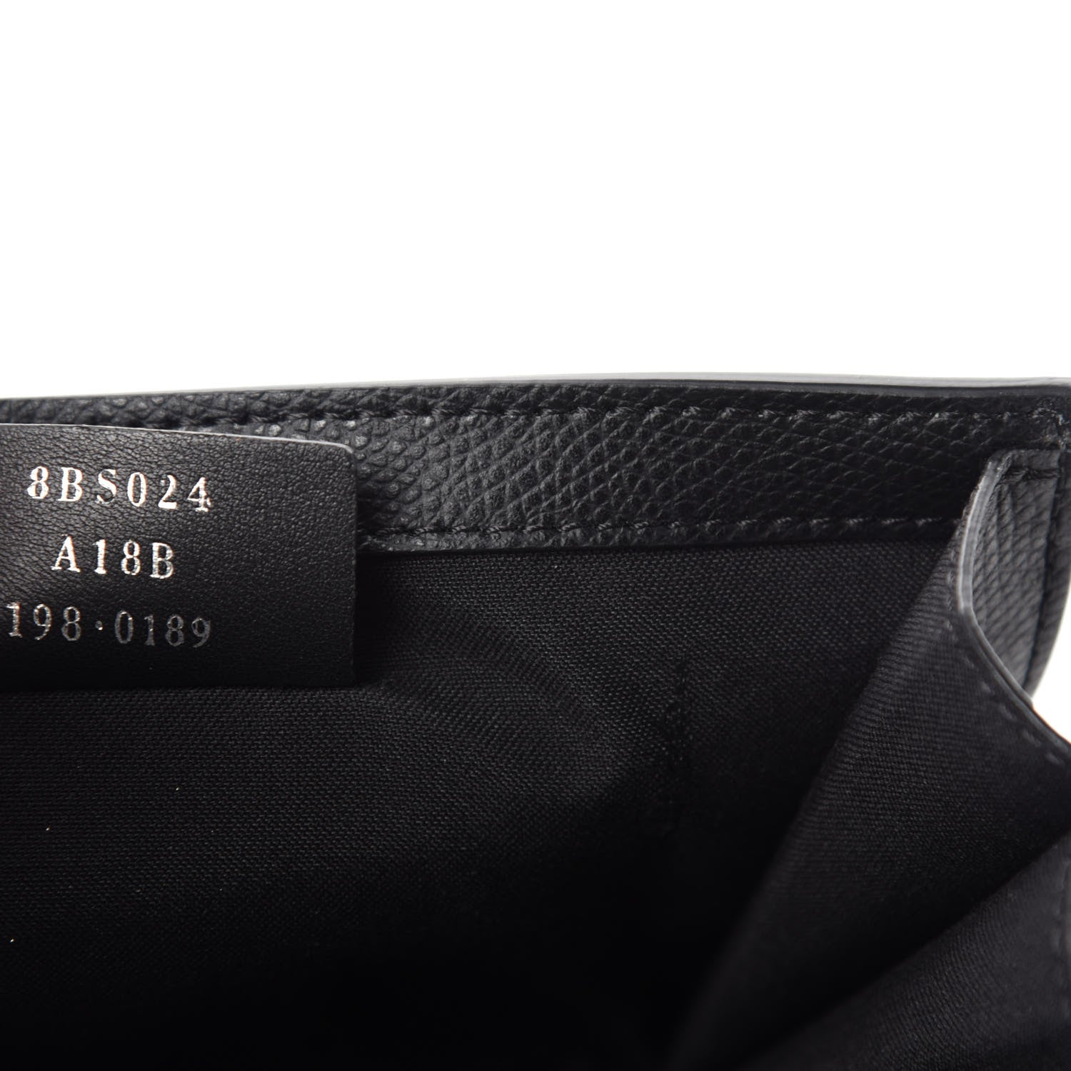 Fendi Vitello Cruise F is Fendi Wallet on Chain Black 9 of 11