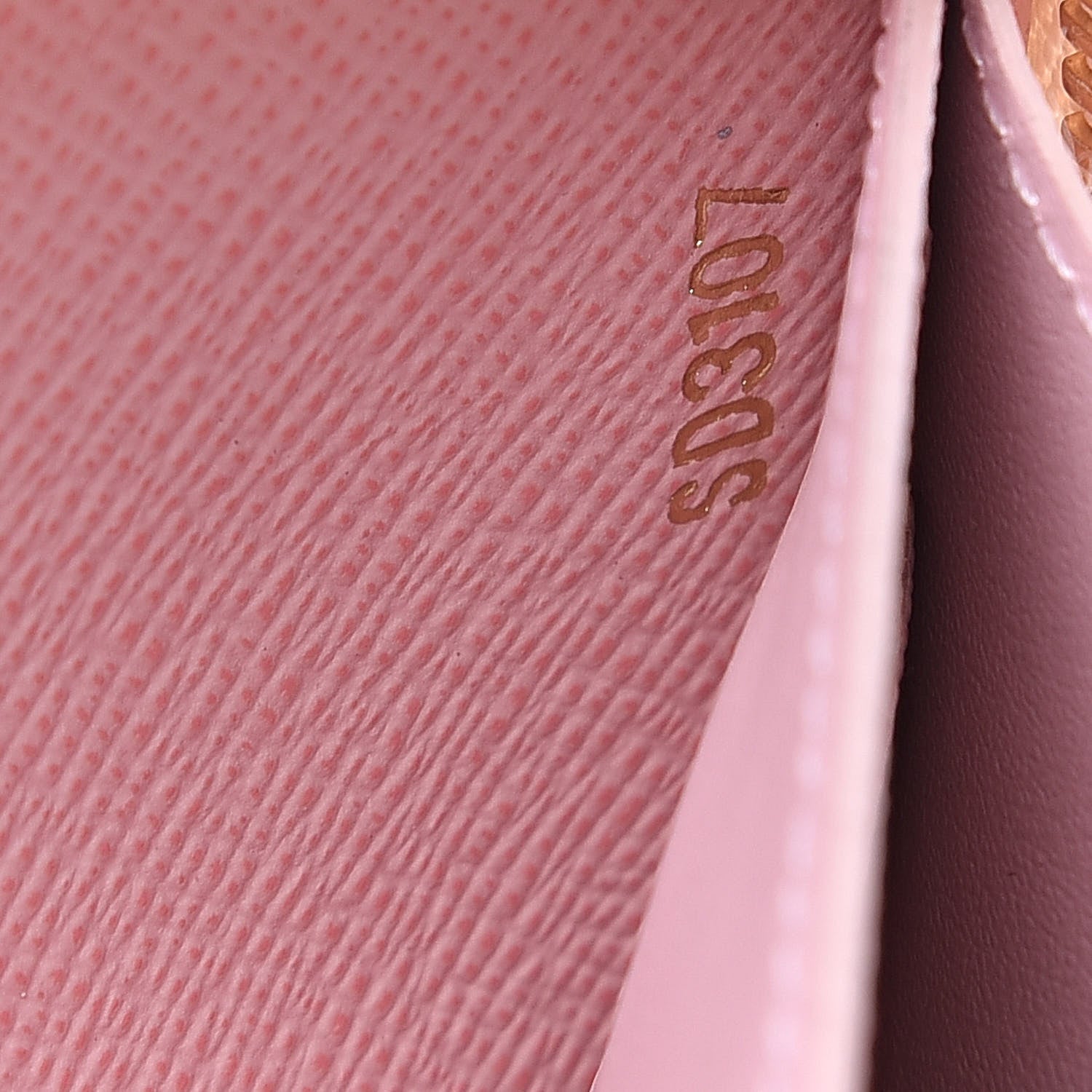 Louis Vuitton Damier Azur Clemence Wallet Rose Ballerine 7 of 7