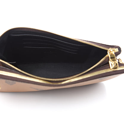 Louis Vuitton Reverse Monogram Giant Double Zip Pochette 5 of 10