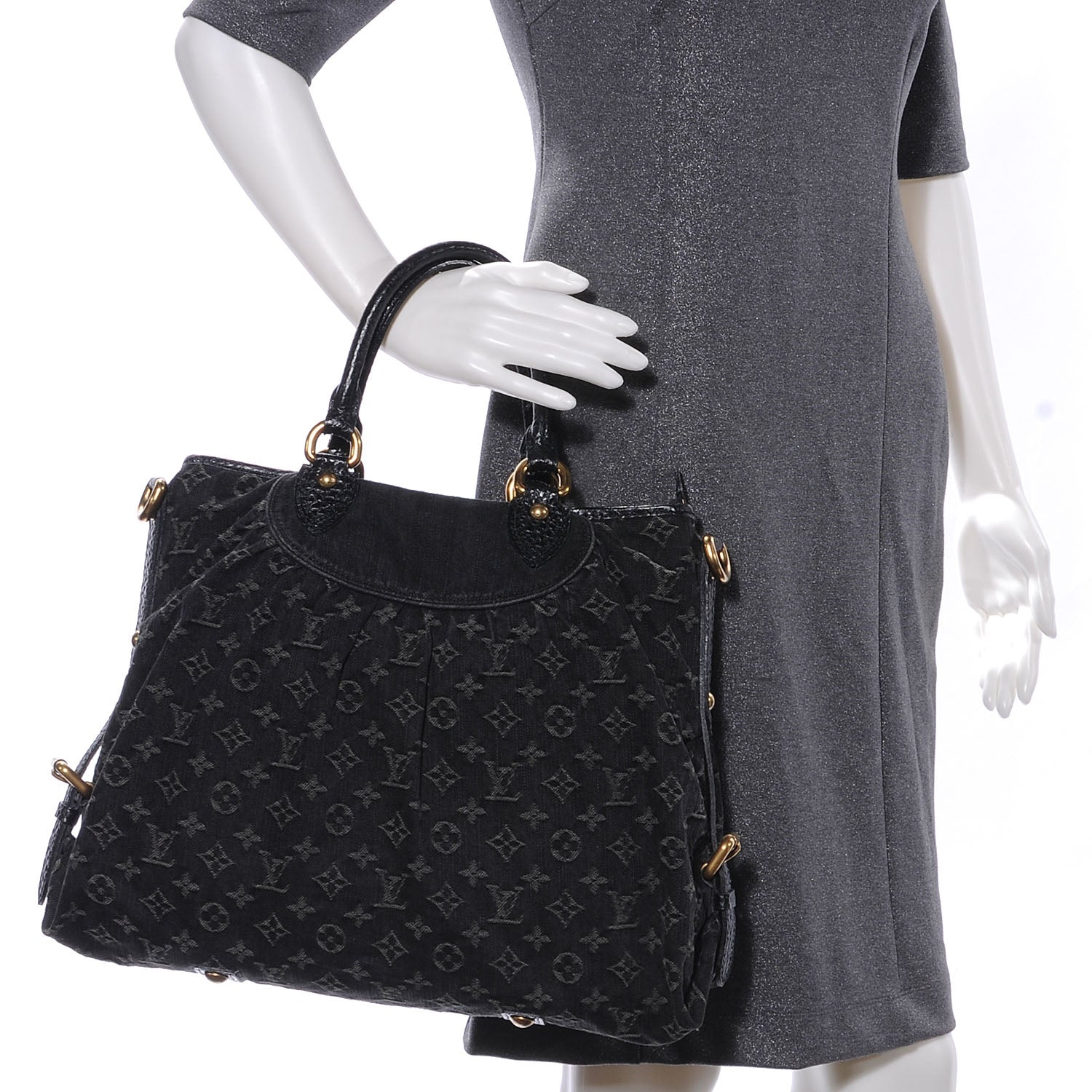 Louis Vuitton Denim Neo Cabby GM 2 of 8