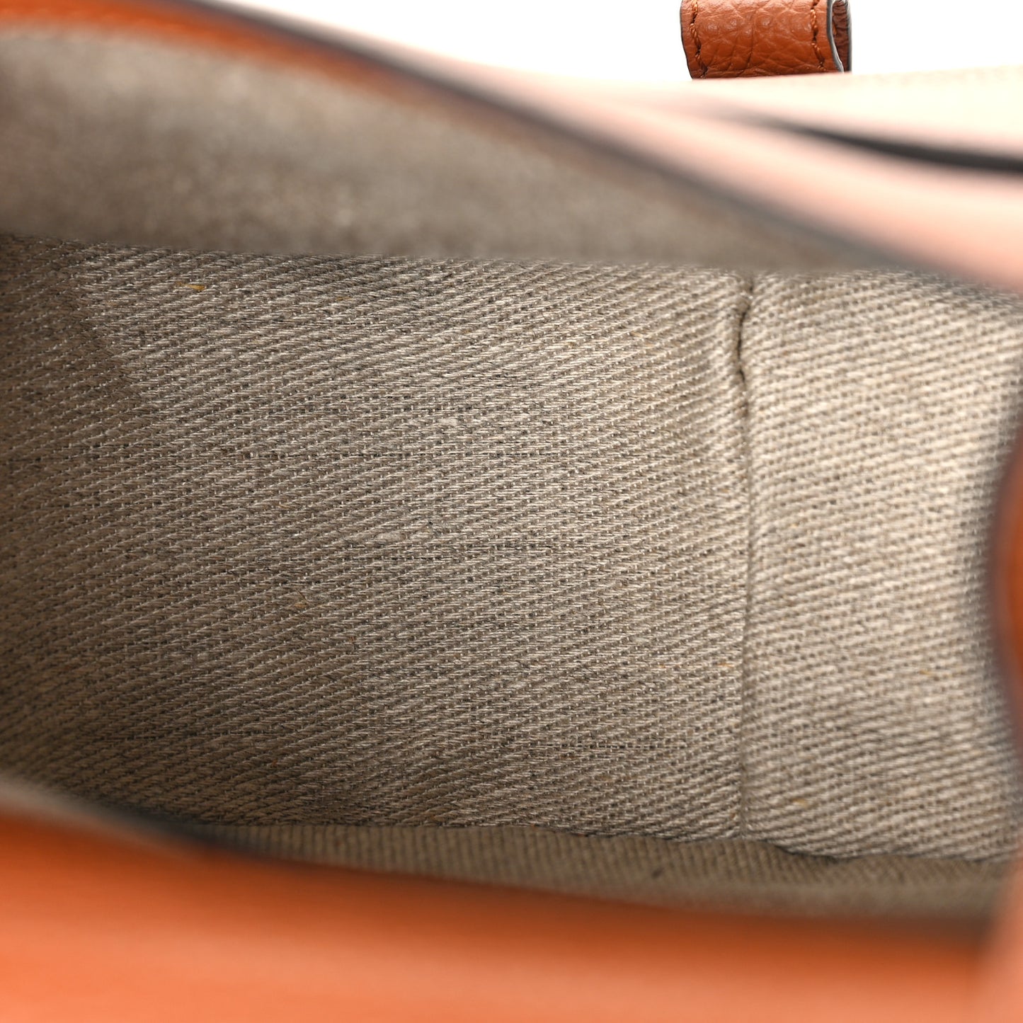 Grained Calfskin Studded Small Marcie Saddle Tan