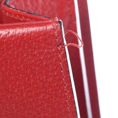 Gucci Textured Calfskin Web Medium Dionysus Shoulder Bag Hibiscus Red 17 of 18