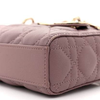 Christian Dior Lambskin Cannage Small Lady D-Joy Peony Pink 10 of 11