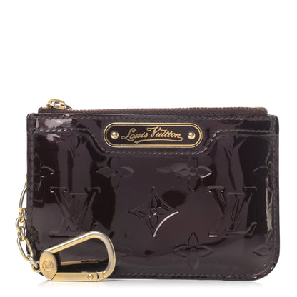 Louis Vuitton Vernis Key Pouch Amarante 1 of 10
