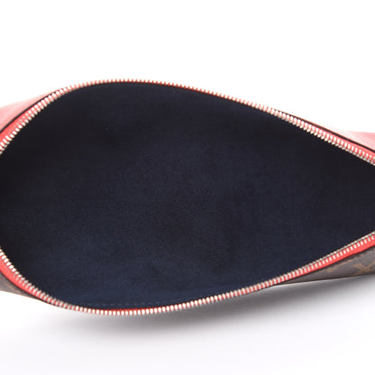 Louis Vuitton Monogram Elizabeth Pencil Pouch Red 5 of 10