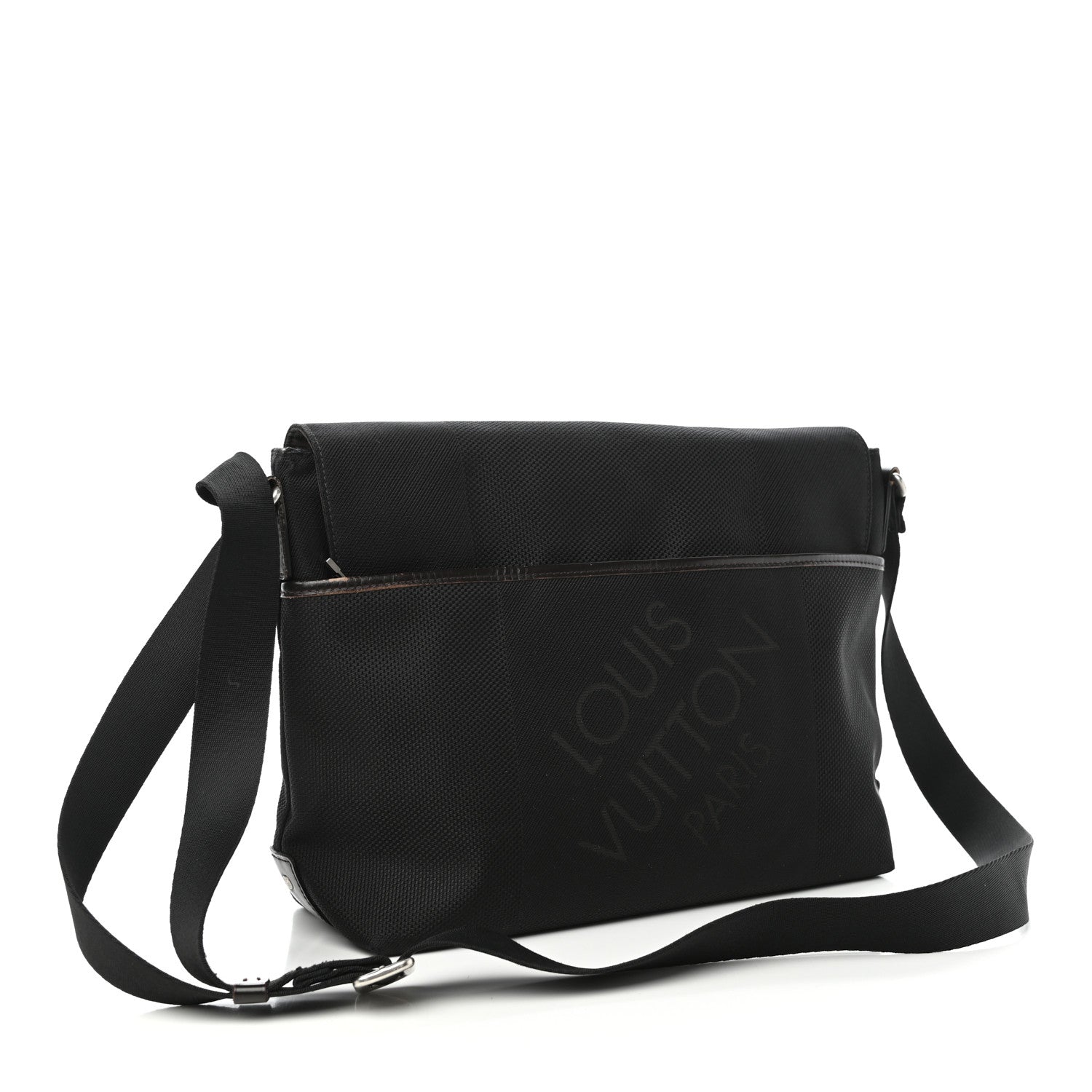 Louis Vuitton Damier Geant Loup Messenger Bag Black 3 of 9