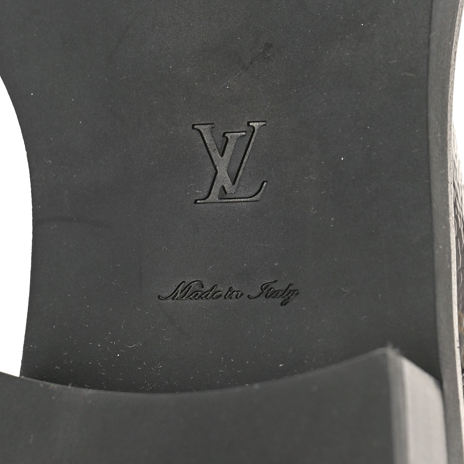 Louis Vuitton Calfskin Monogram Wonderland Flat Ranger Boots 38 Black 7 of 8