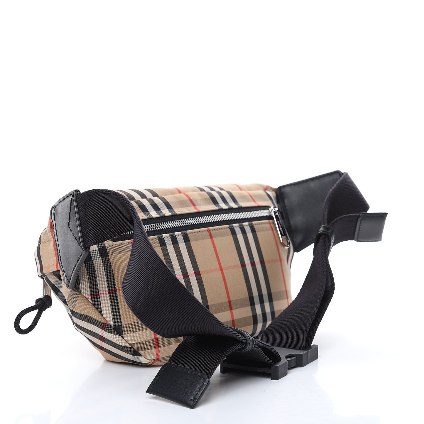 Nylon Vintage Check Medium Sonny Bum Bag Archive Beige Black