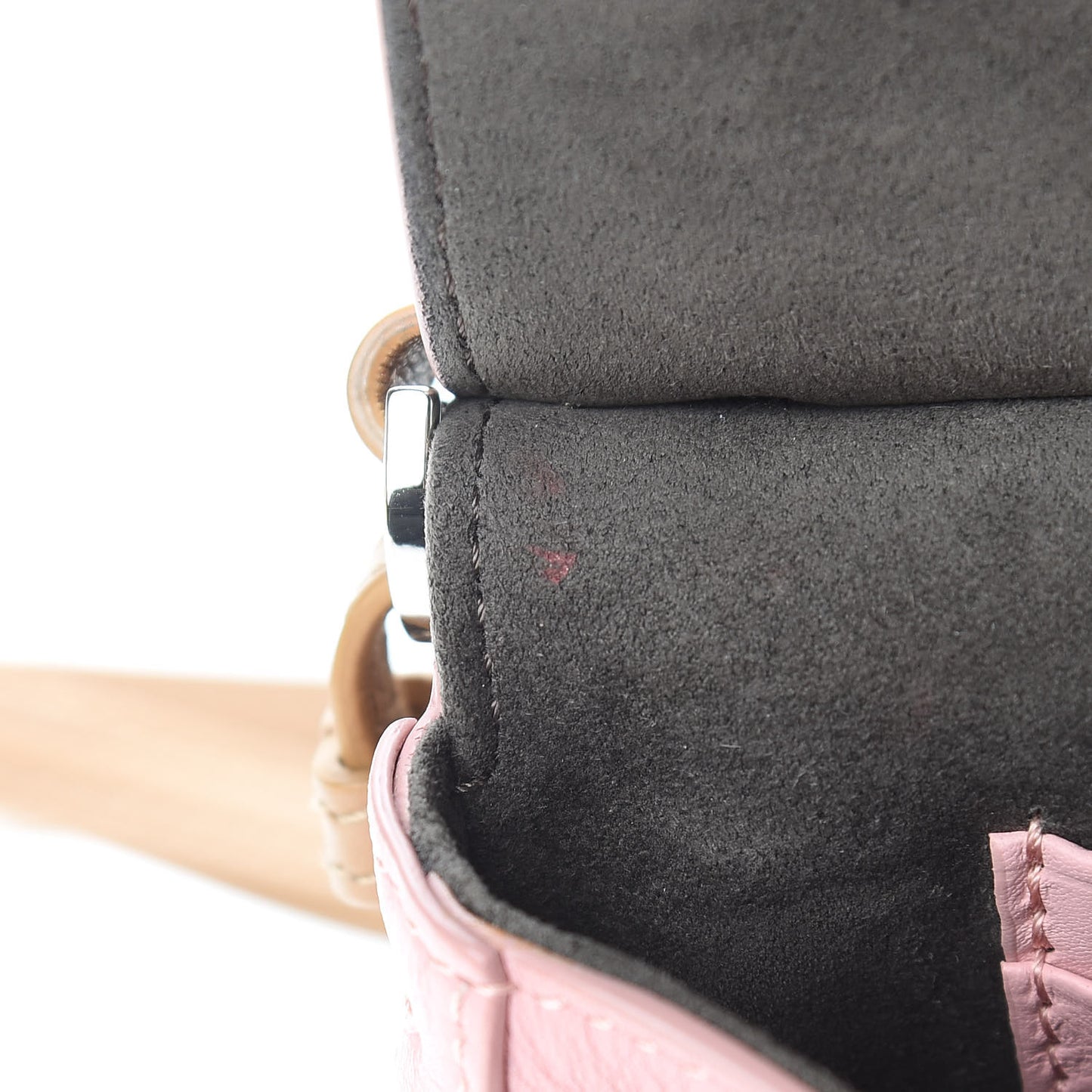 Vitello Dolce Hypnoteyes Micro Double Baguette Cuoio Bubblegum Multicolor