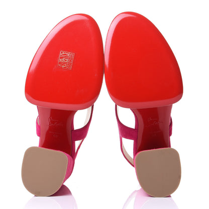 Christian Louboutin Veau Velours Foolish 130 Platform Sandals 40 Bomba 7 of 10