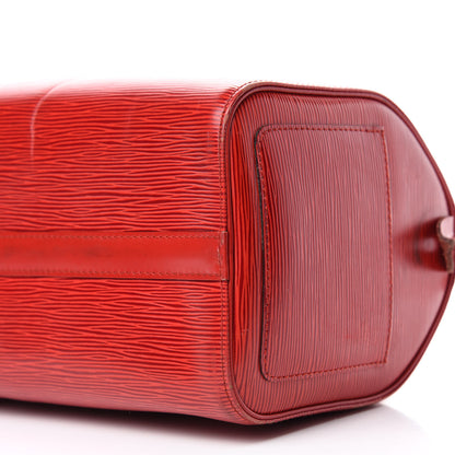 Louis Vuitton Epi Speedy 25 Castillan Red 7 of 18