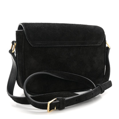 Celine Suede Small Pampille C Bag Black 3 of 11