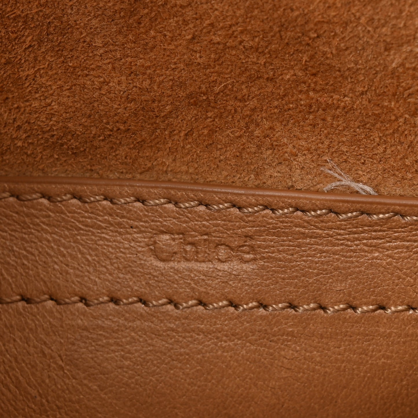 Calfskin Whipstitch Mini Marcie Round Crossbody Bag Light Tan