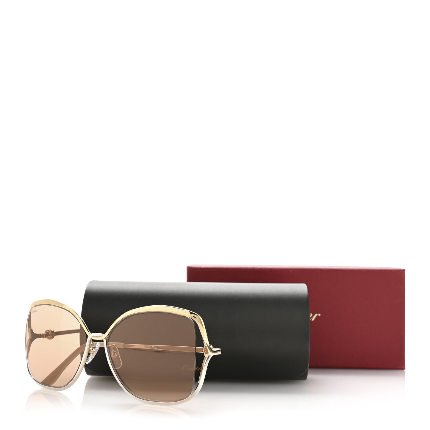 Metal Trinity Sunglasses CT0225SA 002 Gold Silver