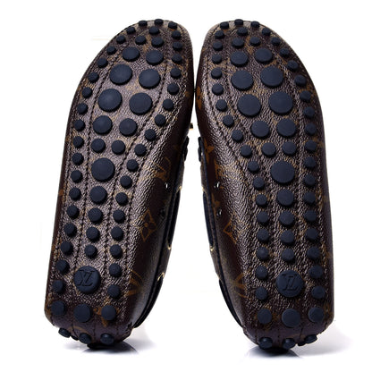 Louis Vuitton Patent Monogram Gloria Loafers 37 6 of 10