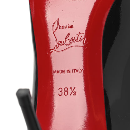 Christian Louboutin Patent Kate 85 Pumps 38.5 Black 7 of 9