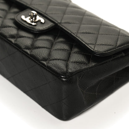 Chanel Caviar Quilted Small Double Flap Black 11 of 12