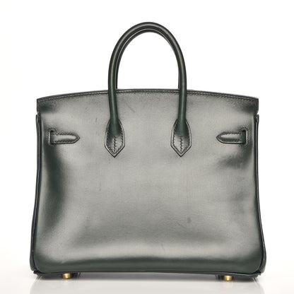 Hermes Box Birkin 25 Vert Fonce 4 of 32